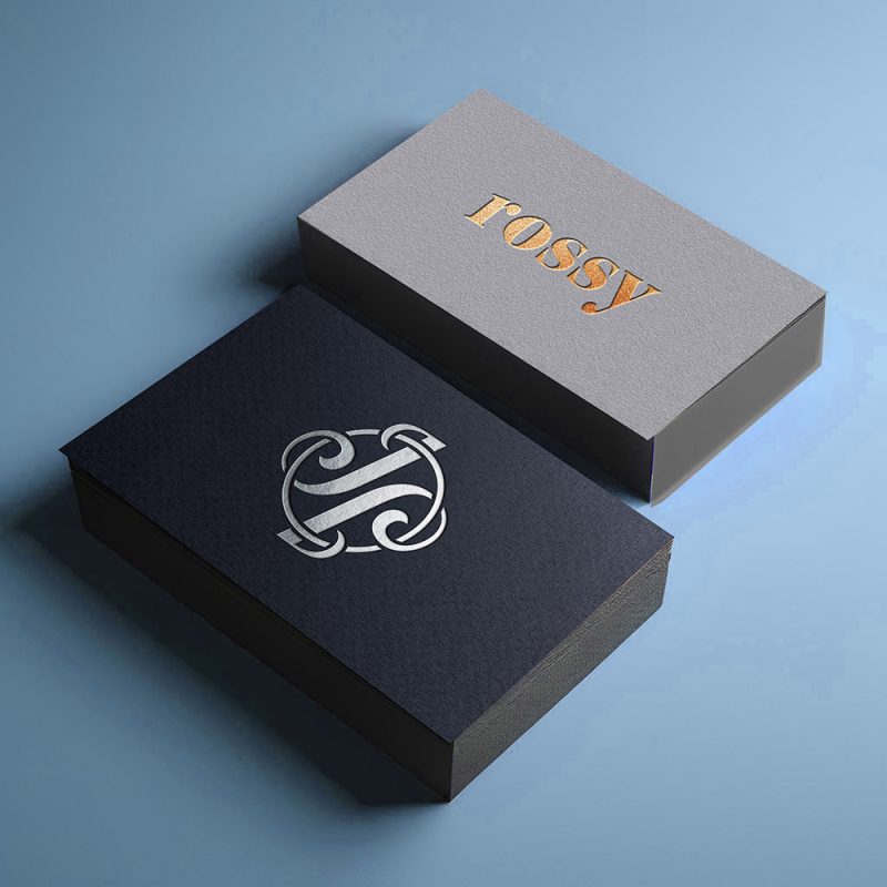Metallic Foil Business Card
