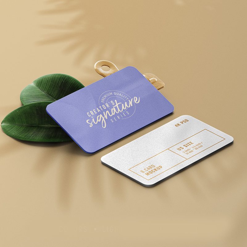 Round Corner Business Card