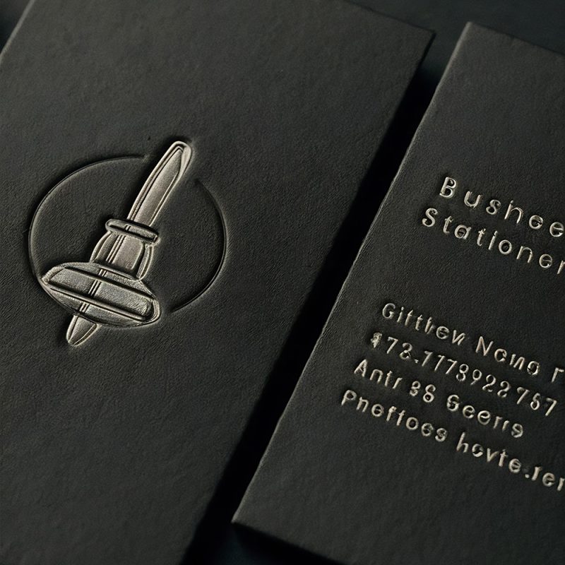Embossed Business Card - Image 2