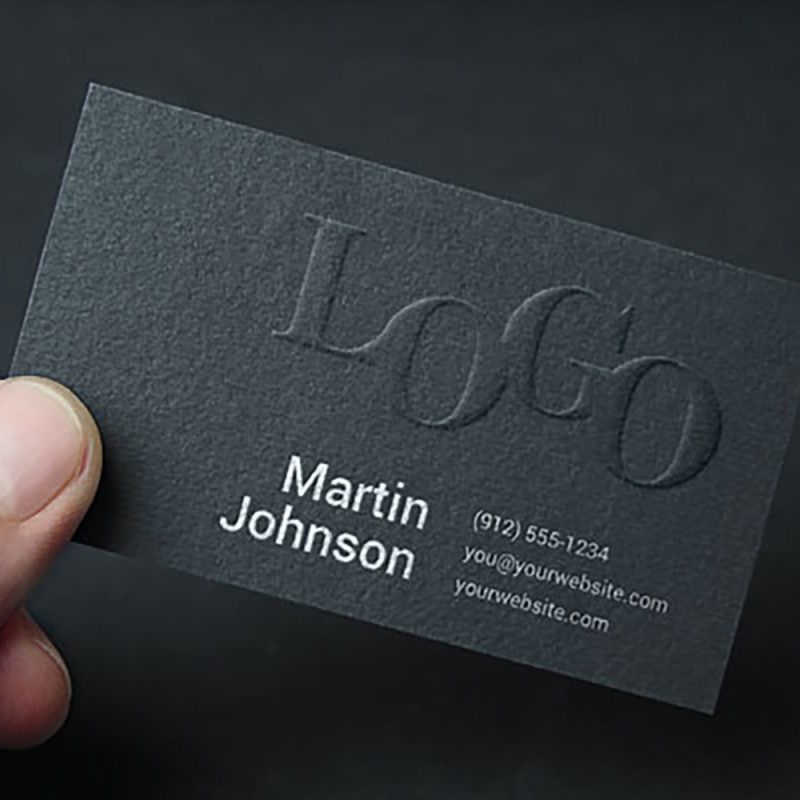 Embossed Business Card - Image 3