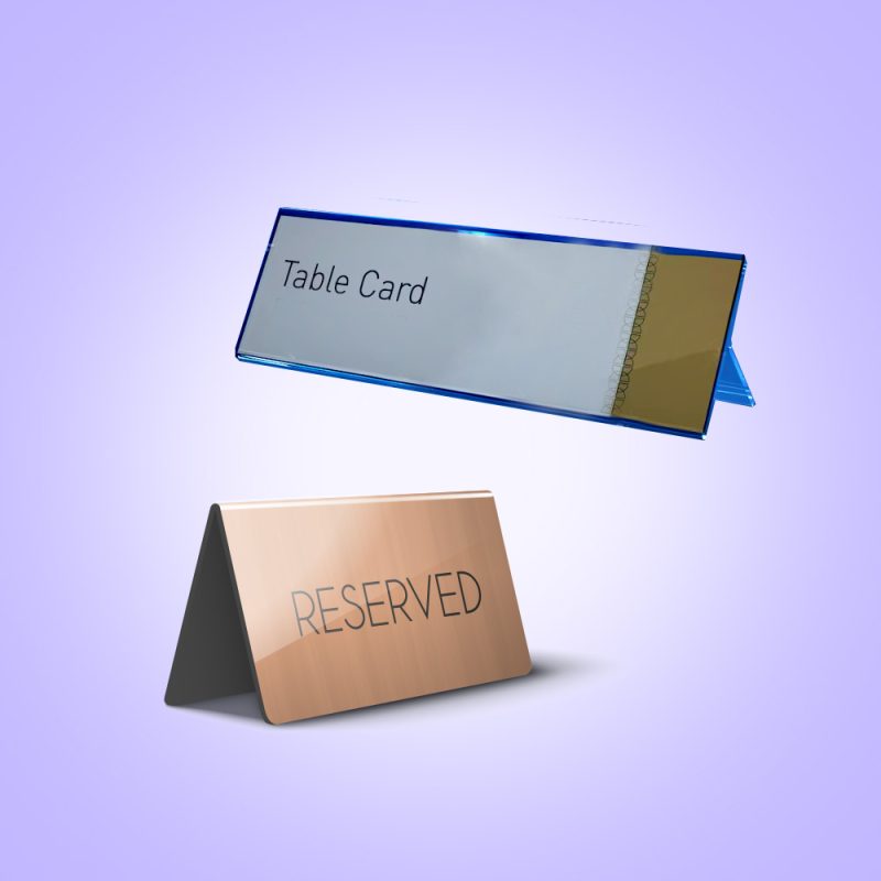 Door and Desk Signs