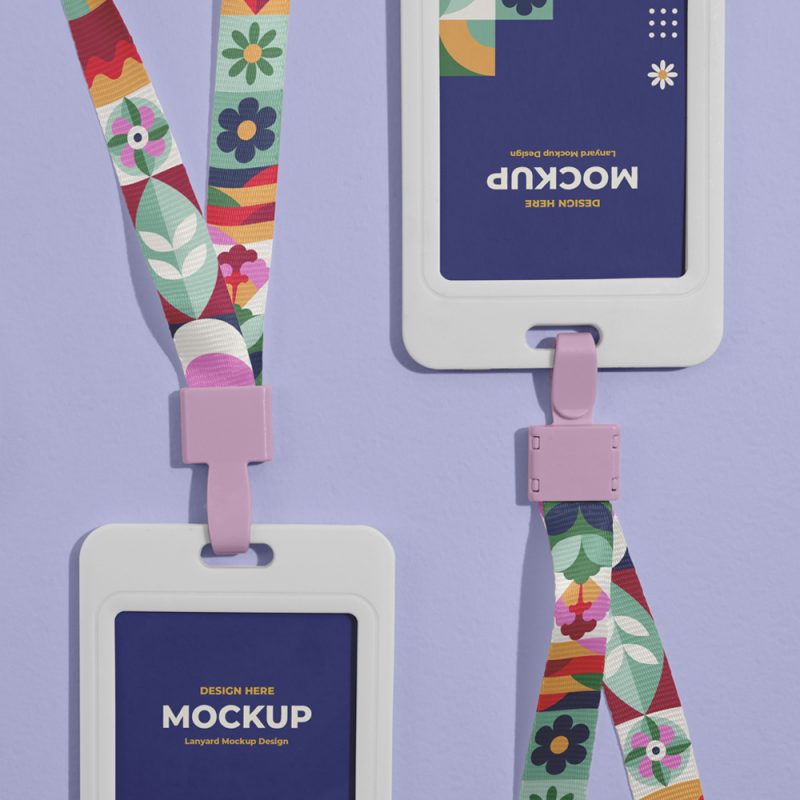 Badge Holders & Lanyards